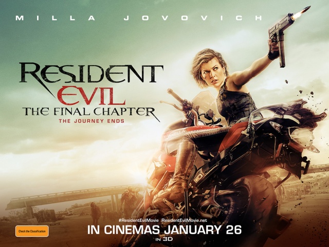 Resident Evil: Final Chapter' Poster: Alice Enters The Hunger Games! -  Bloody Disgusting